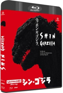 Shin Godzilla (2016) de Hideaki Anno, Shinji Higuchi - Packshot Blu-ray 4K Ultra HD
