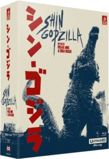 Shin Godzilla (2016) de Hideaki Anno, Shinji Higuchi - Packshot Blu-ray 4K Ultra HD