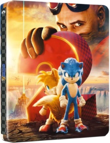 Sonic 2, le film (2022) de Jeff Fowler - Édition boîtier SteelBook - Packshot Blu-ray 4K Ultra HD