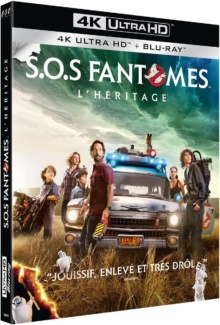 S.O.S. Fantômes : L'Héritage (2021) de Jason Reitman - Packshot Blu-ray 4K Ultra HD
