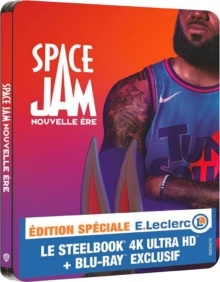 Space Jam : Nouvelle Ère - Édition Spéciale Steelbok E.Leclerc - Packshot Blu-ray 4K Ultra HD