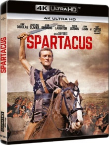 Spartacus (1960) de Stanley Kubrick - Packshot Blu-ray 4K Ultra HD