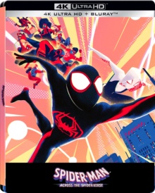 Spider-Man : Across the Spider-Verse (2023) de Joaquim Dos Santos, Kemp Powers, Justin K. Thompson - Édition boîtier SteelBook - Packshot Blu-ray 4K Ultra HD
