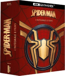 Spider-Man - L'Intégrale 8 films - Packshot Blu-ray 4K Ultra HD