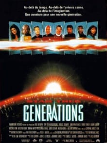 Star Trek : Générations (1994) de David Carson - Affiche