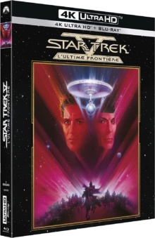 Star Trek V : L'Ultime Frontière (1989) de William Shatner - Blu-ray 4K Ultra HD + Blu-ray - Packshot Blu-ray 4K Ultra HD