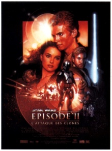Star Wars, épisode II : L'Attaque des clones (2002) de George Lucas - Affiche