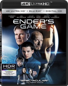 La stratégie Ender (2013) de Gavin Hood – Packshot Blu-ray 4K Ultra HD