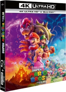 Super Mario Bros. le film (2023) de Aaron Horvath, Michael Jelenic, Pierre Leduc, Fabien Polack - Packshot Blu-ray 4K Ultra HD