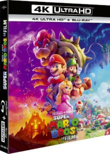 Super Mario Bros. le film (2023) de Aaron Horvath, Michael Jelenic, Pierre Leduc, Fabien Polack – Packshot Blu-ray 4K Ultra HD