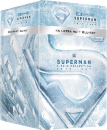 Superman 5-Film Collection 1978-1987 - Édition Collector - Blu-ray 4K Ultra HD + Blu-ray - Packshot Blu-ray 4K Ultra HD
