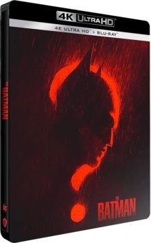 The Batman (2022) de Matt Reeves – Édition Spéciale E. Leclerc Steelbook - Packshot Blu-ray 4K Ultra HD