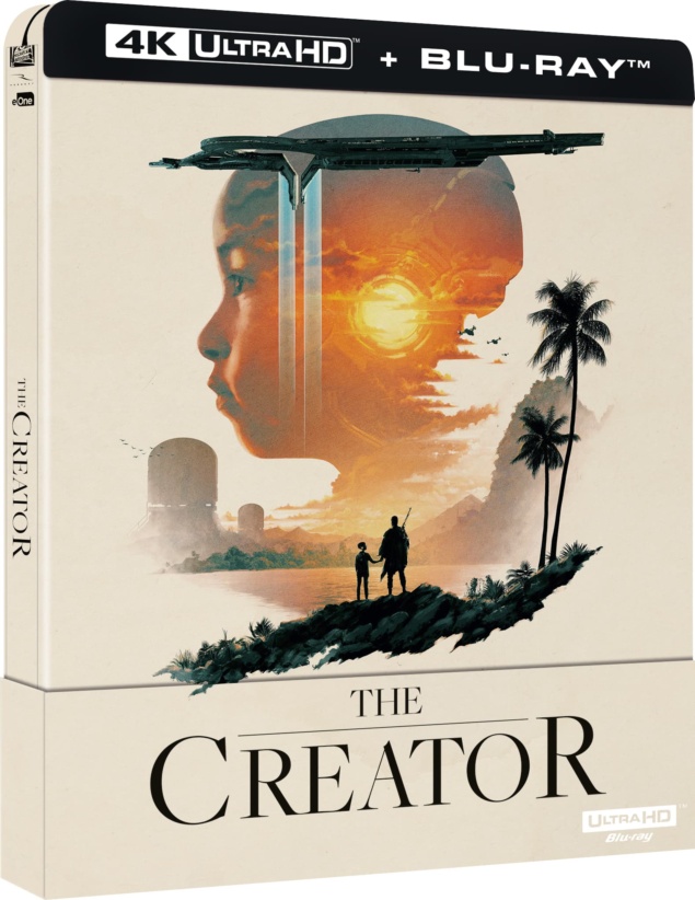 The Creator (2023) de Gareth Edwards - Édition Boîtier Steelbook - Packshot Blu-ray 4K Ultra HD