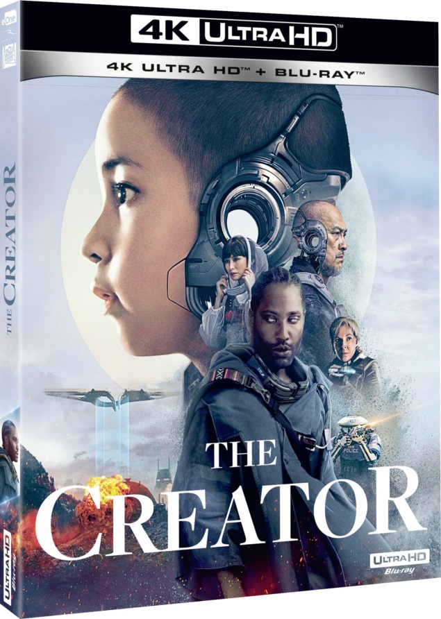 The Creator (2023) de Gareth Edwards - Packshot Blu-ray 4K Ultra HD