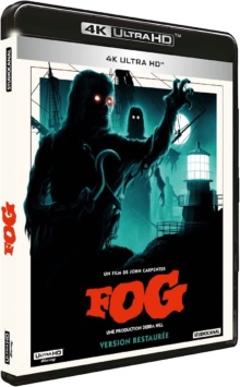 The Fog (1980) de John Carpenter - Packshot Blu-ray 4K Ultra HD