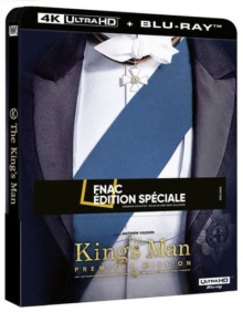 The King's Man : Première mission (2021) de Matthew Vaughn - Édition Spéciale Fnac Steelbook - Packshot Blu-ray 4K Ultra HD