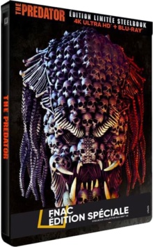 The Predator (2018) de Shane Black - Steelbook Édition Spéciale Fnac – Packshot Blu-ray 4K Ultra HD