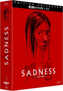 The Sadness (2021) de Rob Jabbaz - Édition limitée - Packshot Blu-ray 4K Ultra HD