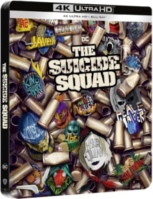 The Suicide Squad (2021) de James Gunn – Édition boîtier SteelBook – Packshot Blu-ray 4K Ultra HD