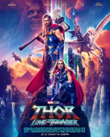 Thor : Love and Thunder (2022) de Taika Waititi - Affiche