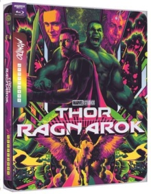 Thor : Ragnarok (2017) de Taika Waititi - Édition Steelbook Mondo - Packshot Blu-ray 4K Ultra HD