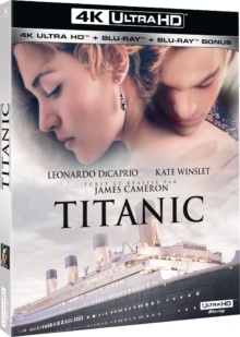Titanic (1997) de James Cameron - Packshot Blu-ray 4K Ultra HD
