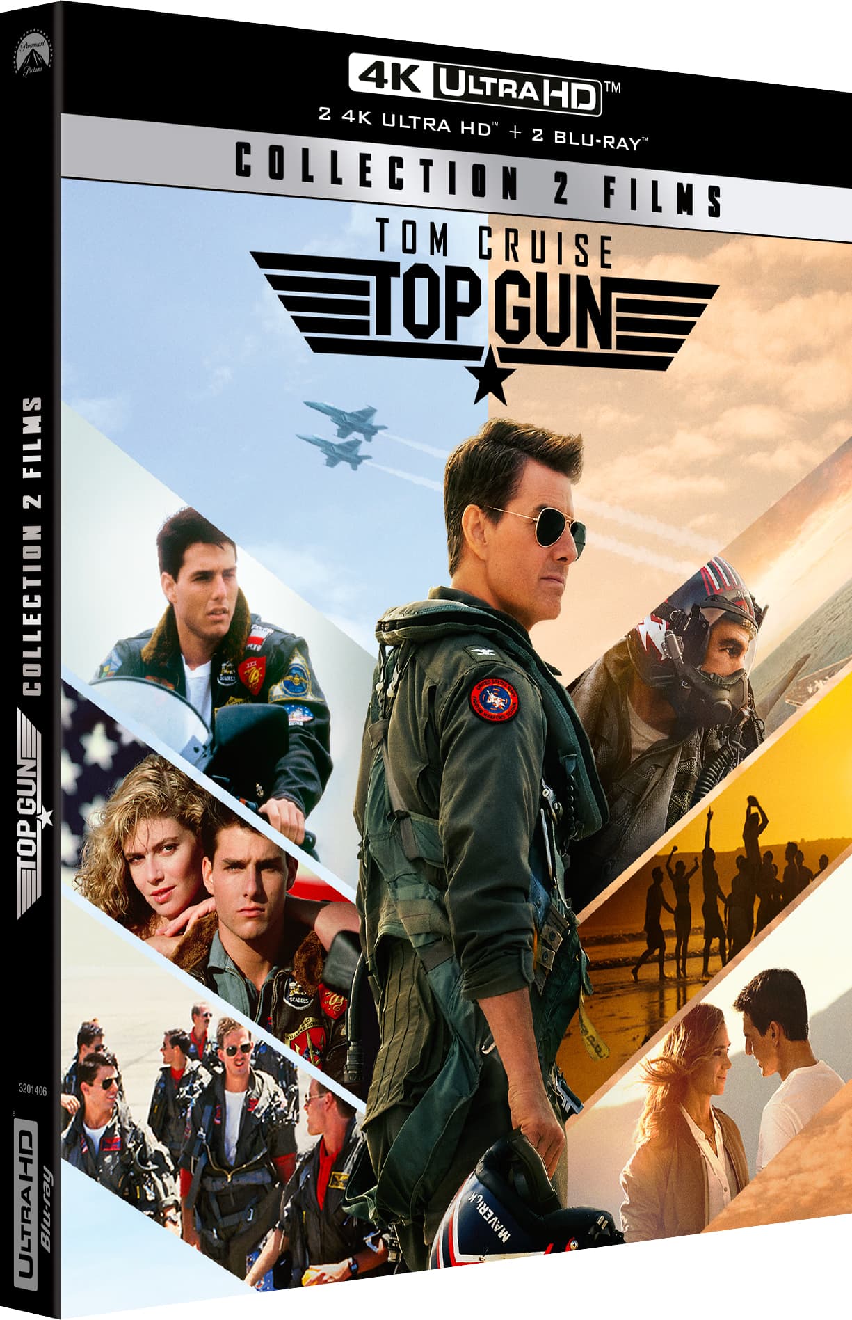 Top Gun - Collection 2 films - Blu-ray 4K Ultra HD - Edition Blu-ray 4K UHD  - DigitalCiné