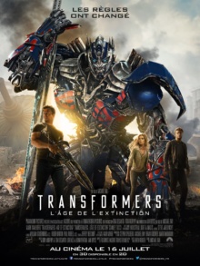 Transformers 4 : L'âge de l'extinction (2014) de Michael Bay - Affiche