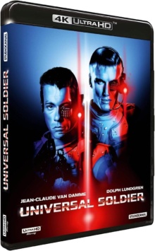 Universal Soldier (1992) de Roland Emmerich - Packshot Blu-ray 4K Ultra HD