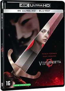 V pour Vendetta (2005) de James McTeigue - Packshot Blu-ray 4K Ultra HD