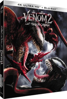 Venom 2 : Let There Be Carnage (2021) de Andy Serkis – Packshot Blu-ray 4K Ultra HD