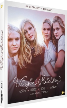 Virgin Suicides (1999) de Sofia Coppola - Édition limitée - Packshot Blu-ray 4K Ultra HD