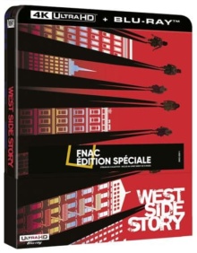 West Side Story (2021) de Steven Spielberg - Édition Spéciale Fnac Steelbook - Packshot Blu-ray 4K Ultra HD
