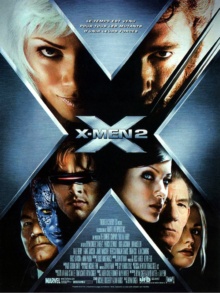 X-Men 2 (2003) de Bryan Singer - Affiche