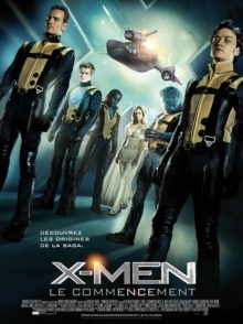 X-Men : Le commencement (2011) de Matthew Vaughn - Affiche