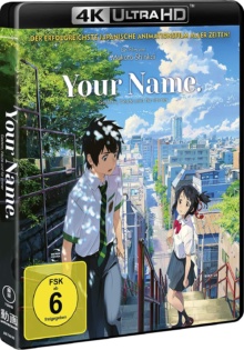 Your Name. (2016) de Makoto Shinkai – Packshot Blu-ray 4K Ultra HD
