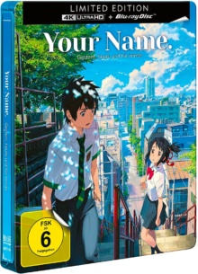 Your Name. (2016) de Makoto Shinkai - Steelbook – Packshot Blu-ray 4K Ultra HD