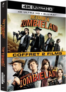 Zombieland : Bienvenue à Zombieland + Retour à Zombieland – Packshot Blu-ray 4K Ultra HD