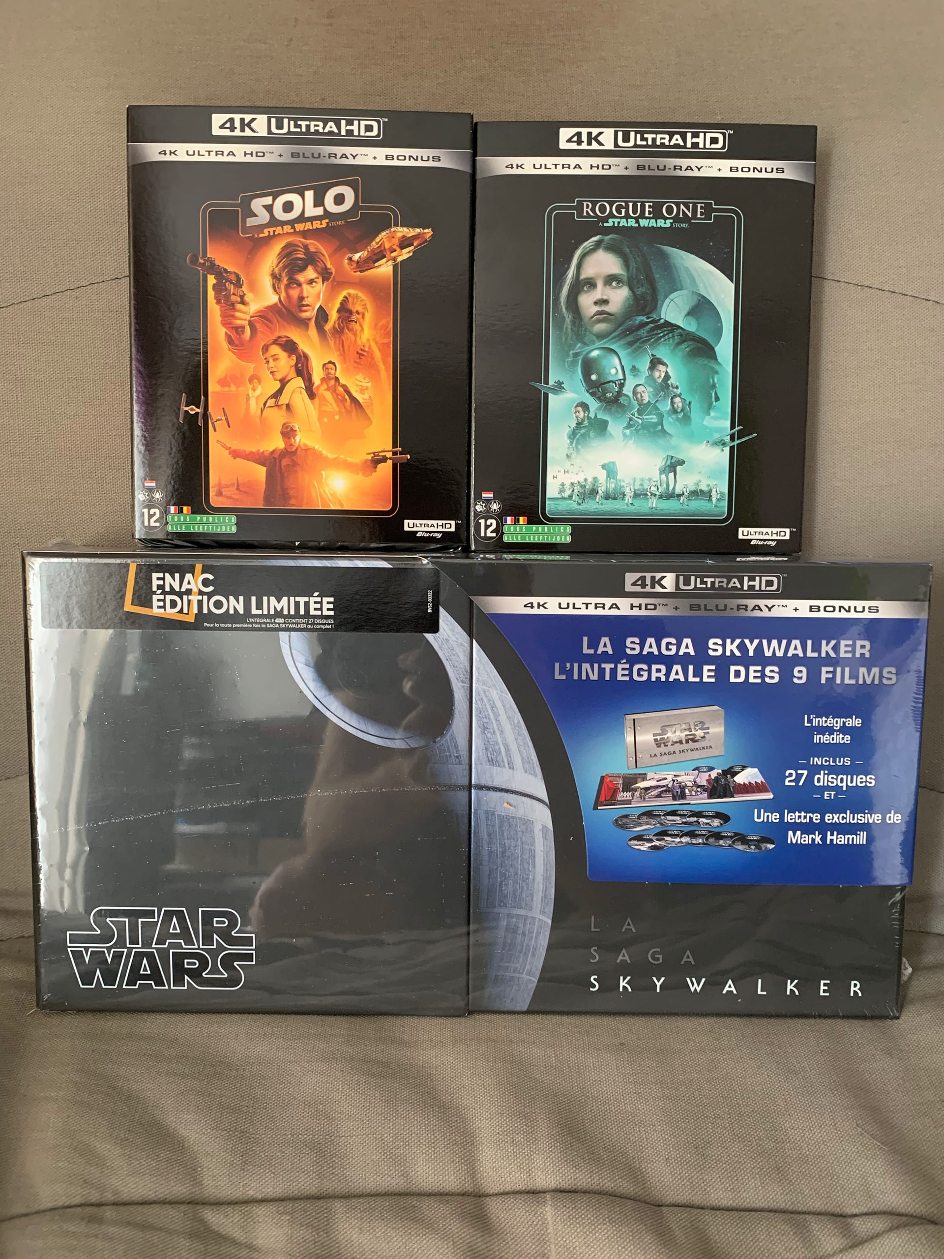 Star Wars La Saga Skywalker Coffret Blu Ray 4k Ultra Hd Unboxing News Blu Ray Dvd Digitalcine