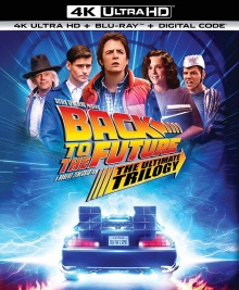Retour vers le futur : Trilogie – Packshot Blu-ray 4K Ultra HD