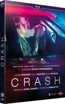 Crash (1996) de David Cronenberg – Packshot Blu-ray
