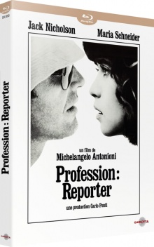 Profession : reporter (1975) de Michelangelo Antonioni – Packshot Blu-ray