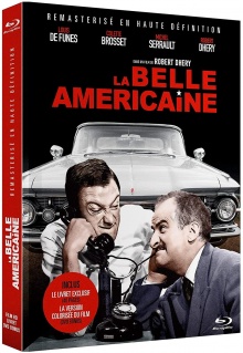 La Belle Américaine (1961) de Robert Dhéry – Édition Collector Blu-ray + DVD + Livret - Packshot Blu-ray