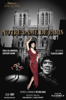 Notre Dame de Paris (1956) de Jean Delannoy - Digibook - Blu-ray + DVD + Livret - Packshot Blu-ray