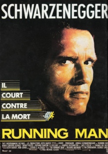 Running Man (1987) de Paul Michael Glaser - Affiche