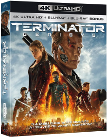 Terminator Genisys (2015) de Alan Taylor - Packshot Blu-ray 4K Ultra HD