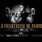 La Chartreuse de Parme - Capture menu Blu-ray