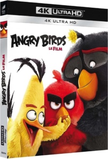 Angry Birds : Le film (2016) de Clay Kaytis et Fergal Reilly – Packshot Blu-ray 4K Ultra HD