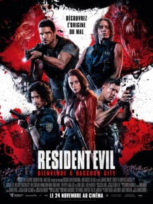 Resident Evil : Bienvenue à Raccoon City (2021) de Johannes Roberts - Affiche