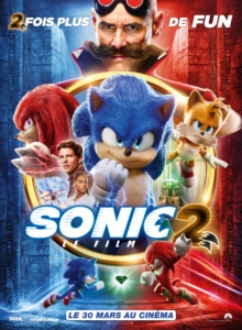 Sonic 2, le film (2022) de Jeff Fowler - Affiche
